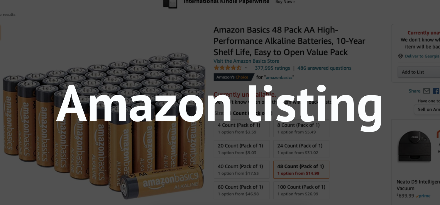 Amazon listing FULL optimization to boost sales