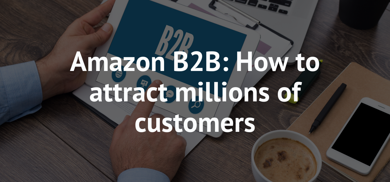 Amazon B2B: How to reach millions of customers?