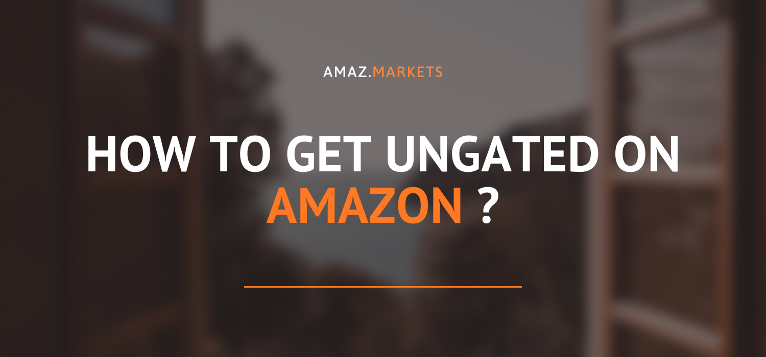 How to ungate restricted categories on Amazon
